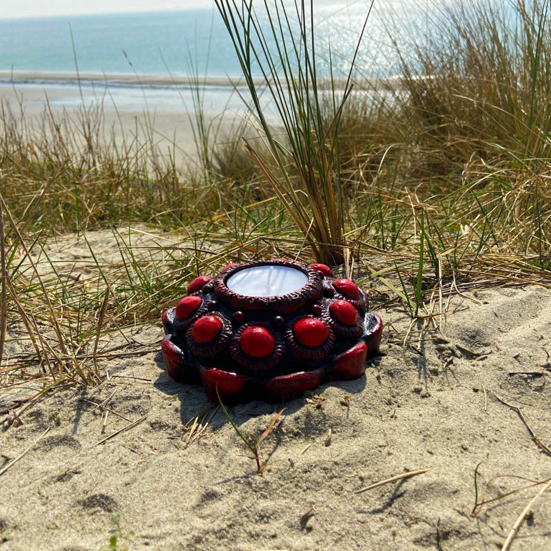 Zeeuwse knop waxinehouder