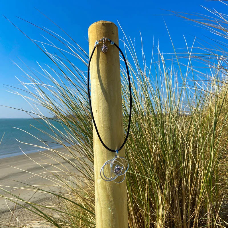 Zeeuwse knop ketting ontwerp | zwart