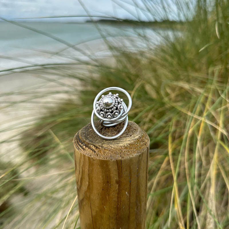 Zeeuwse knop ring | groot ontwerp | spinning