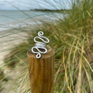 wire ring ontwerp curly